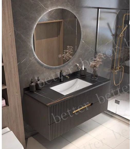 48 tocador de baño de madera