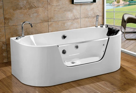 Bañera de hidromasaje rectangular